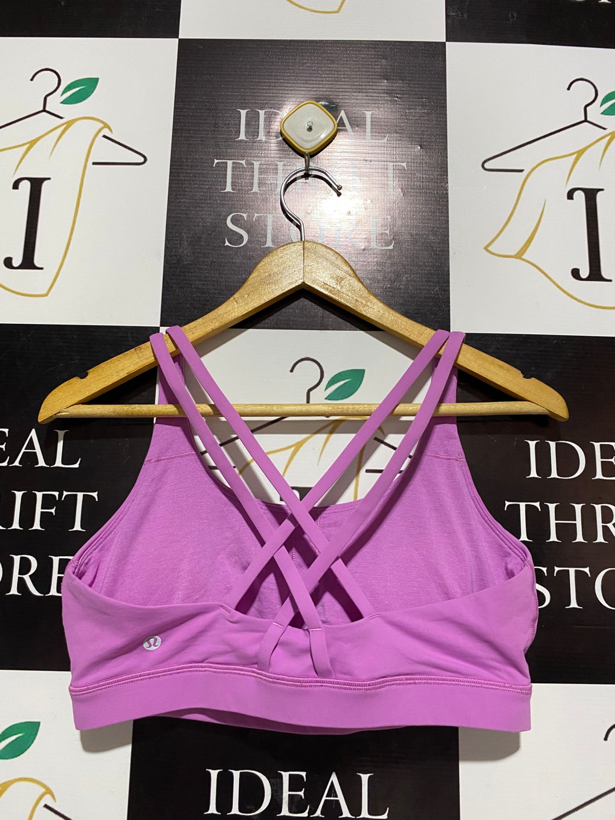 LULULEMON |XL| BUST 16| ENERGY BRA IN MAGENTA GLOW
