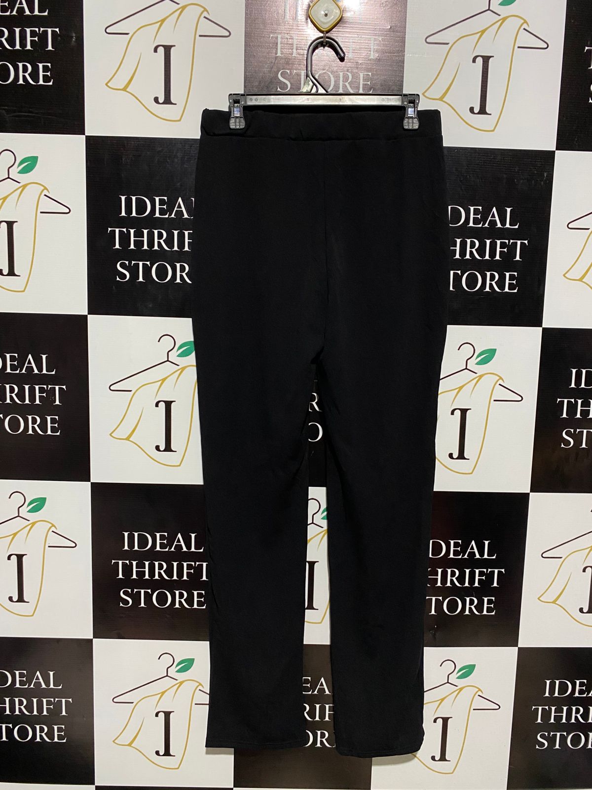 |L| WAIST 30| WOMEN’S BLACK SLIM-FIT DRESS PANTS