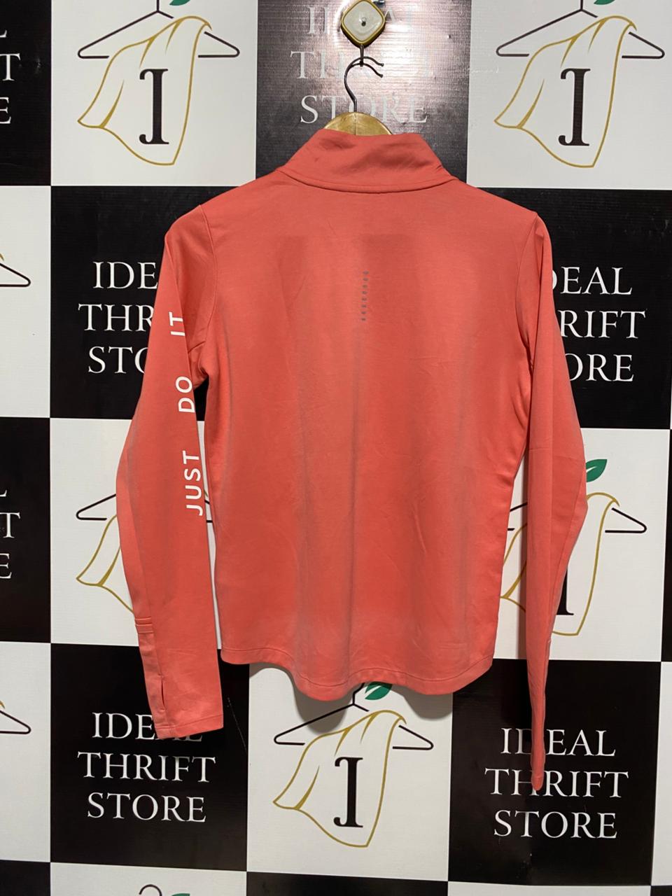 NIKE |L| BUST 20| C1| WOMEN’S LONG SLEEVE 1/4 ZIP RUNNING TOP