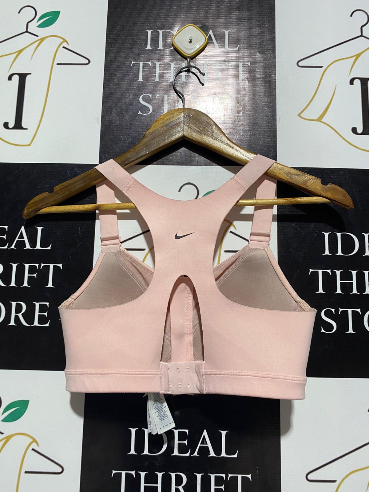 NIKE |S| BUST 14| B2| DRI-FIT ZIP-FRONT HIGH-SUPPORT SPORTS BRA