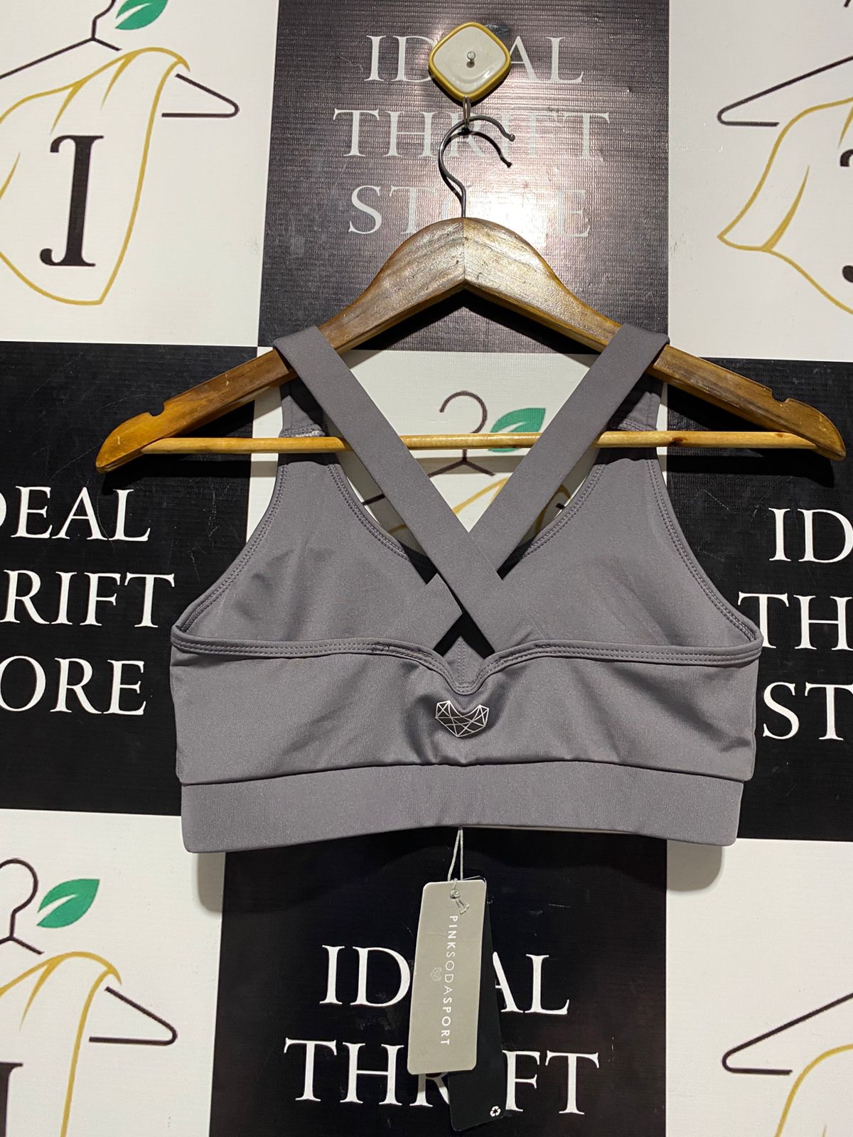 PINKSODA |S| BUST 14| B2| SPORT CROSS-BACK SPORTS BRA