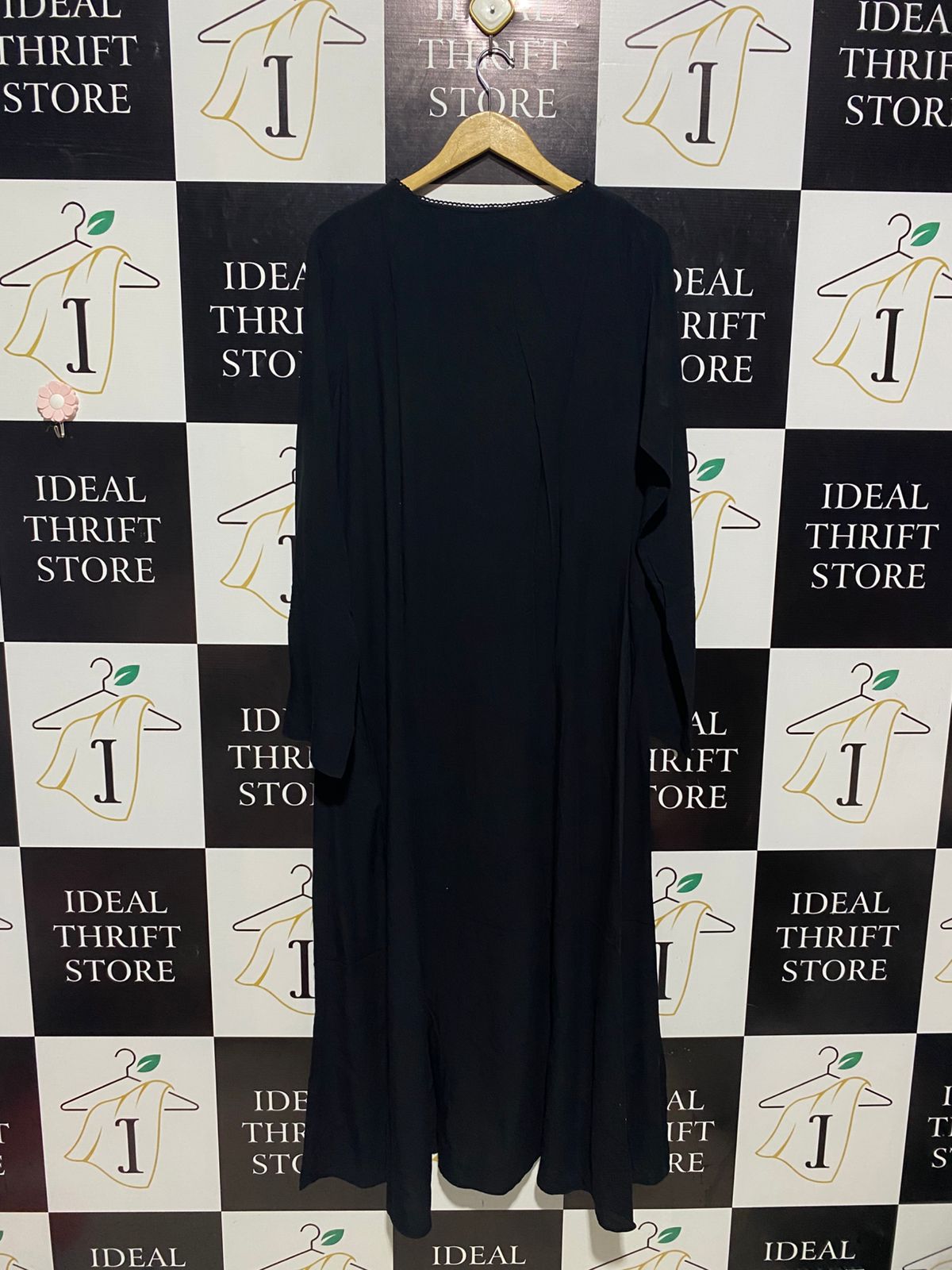 AAB |M| BUST 21| B3| MINIMALIST BLACK MAXI DRESS