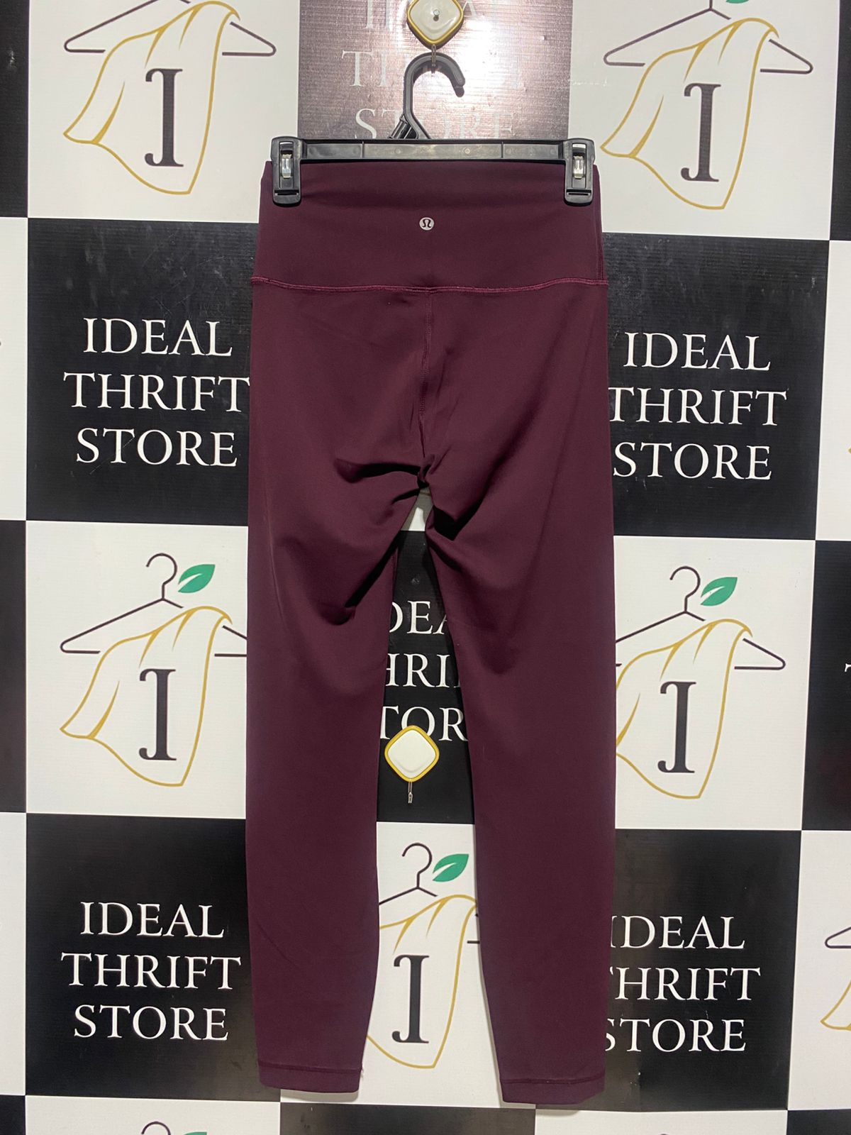 LULULEMON |XS| WAIST 24| WOMEN'S HIGH-RISE PERFORMANCE LEGGINGS DEEP BURGUNDY