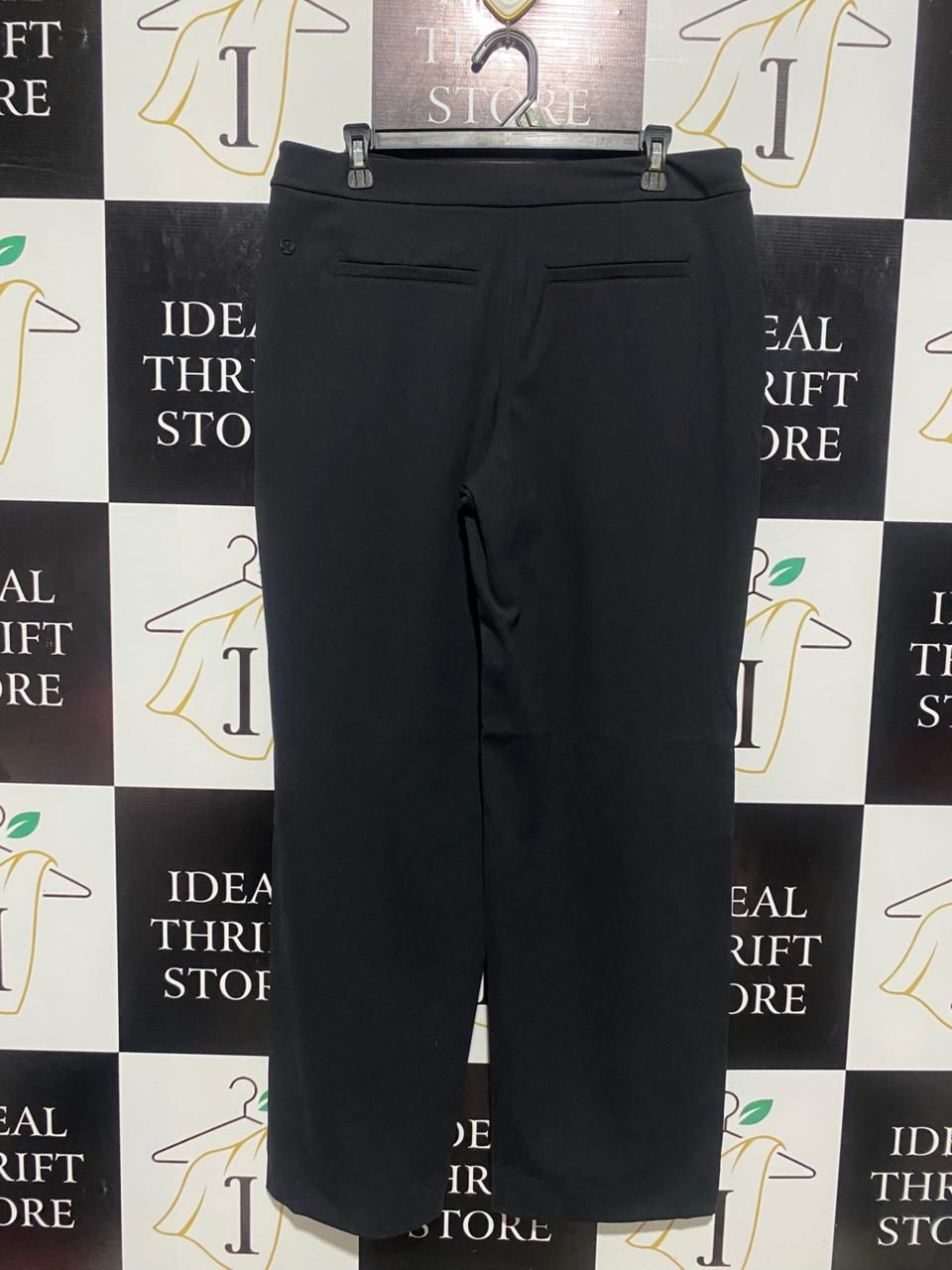 LULULEMON |XL| WAIST 34| WOMEN'S RELAXED-FIT PERFORMANCE DRAWSTRING TROUSERS BLACK