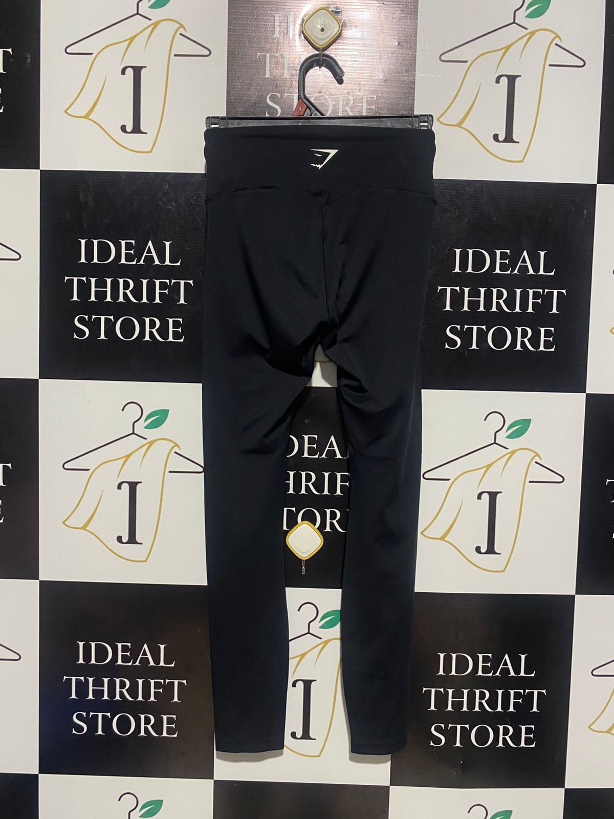 GYMSHARK |XS| WAIST 22| HIGH-WAISTED PERFORMANCE TIGHTS BLACK