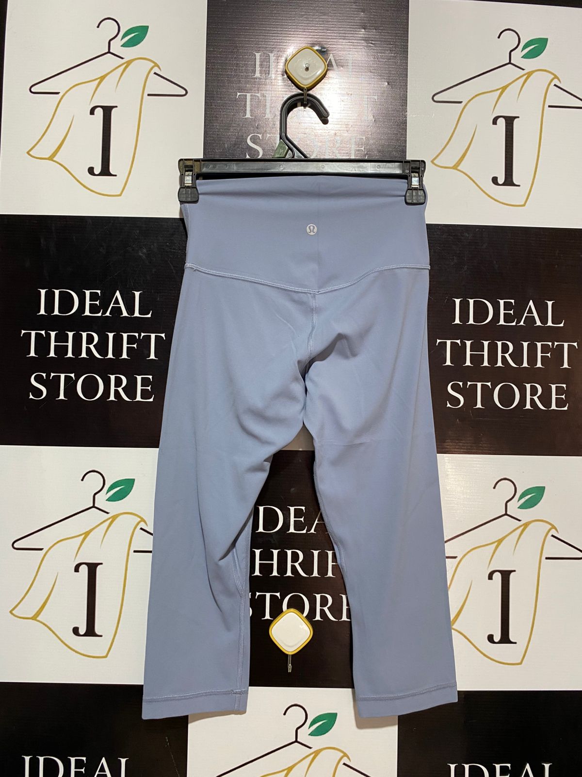 LULULEMON |XS| WAIST 24| High-Waisted Light Blue Athletic Leggings - Soft Performance Fabric