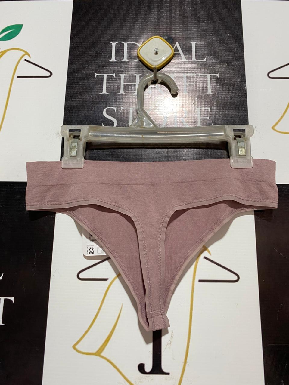 JOCKEY |M| WAIST 26| B7| SKIMMIES SMOOTHING SEAMLESS THONG - DUSTY ROSE