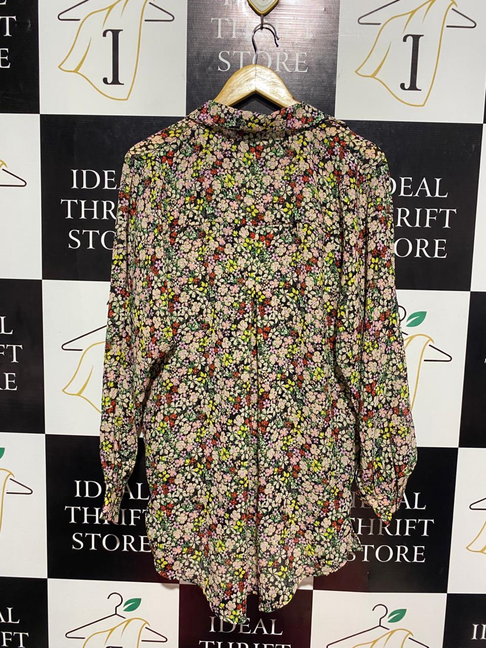 NEXT |L| BUST 24| B9| PREMIUM PLEATED DITSY FLORAL BLOUSE FOR WOMEN