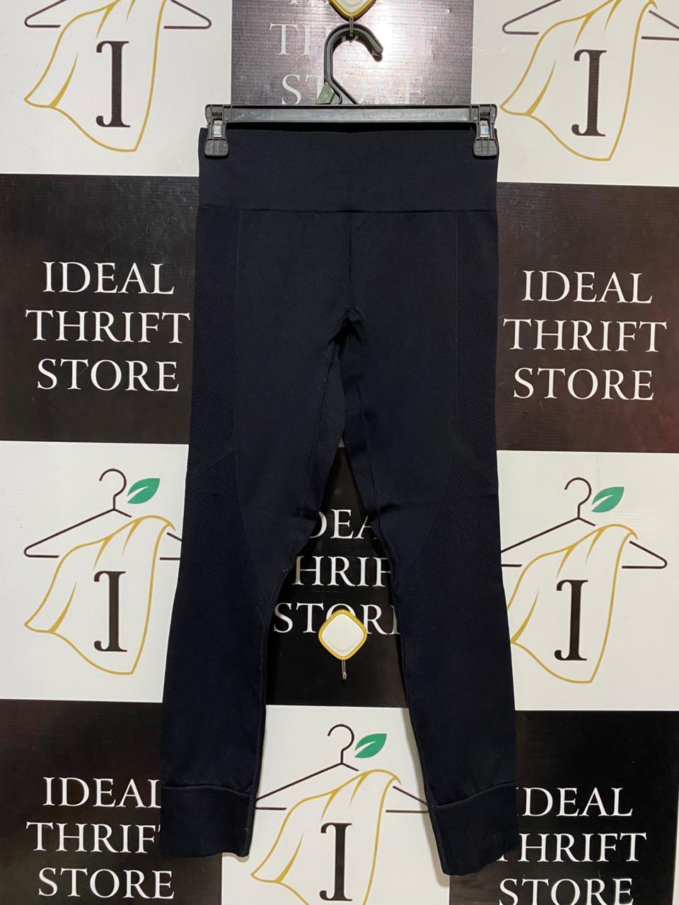 CIRCUIT |XS| WAIST 24| B20| PREMIUM HIGH-WAISTED BLACK ACTIVEWEAR LEGGINGS