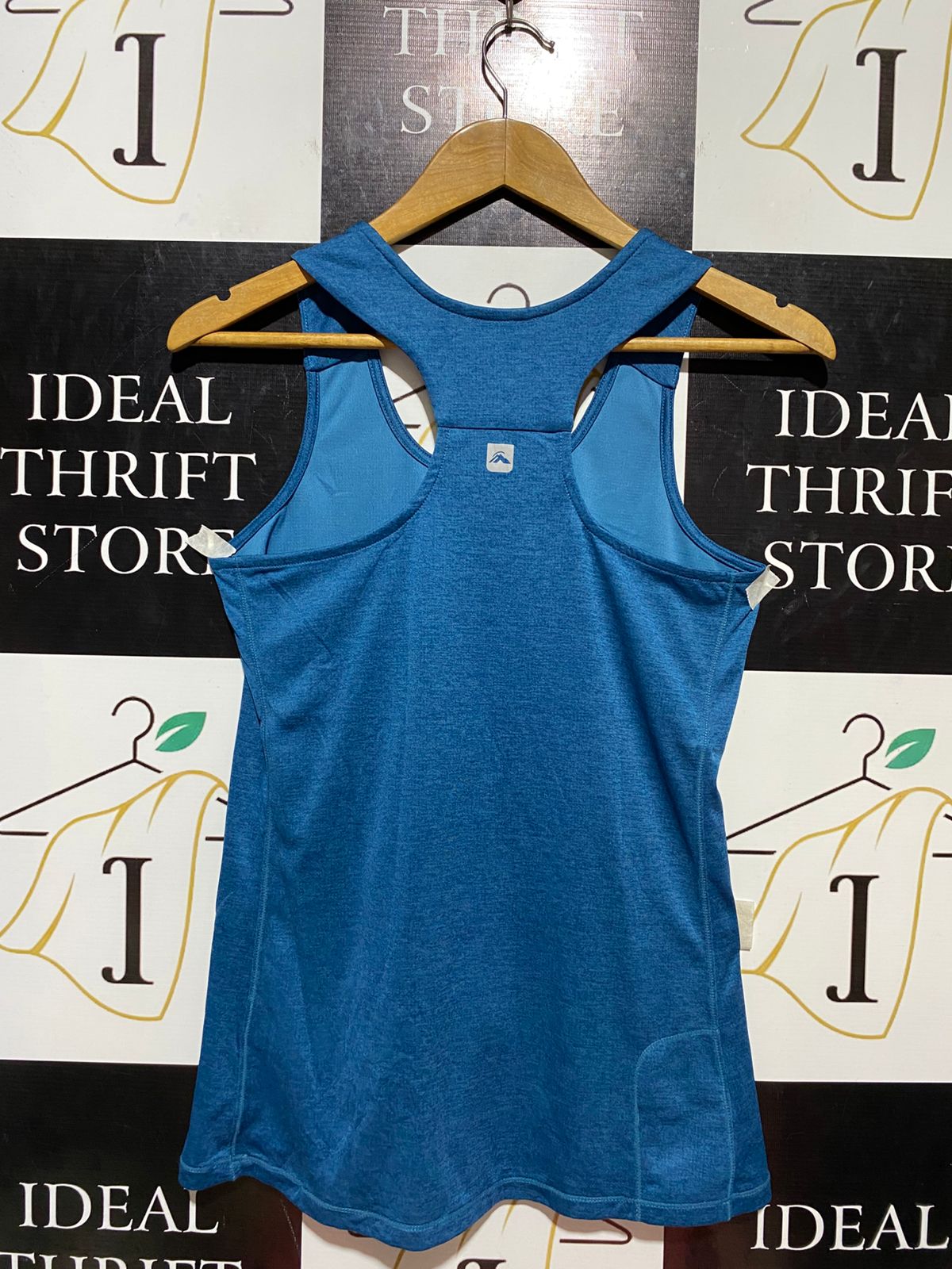 MACPAC |S| BUST 15| B22| WOMEN’S TEAL MELANGE RACERBACK PERFORMANCE TANK TOP