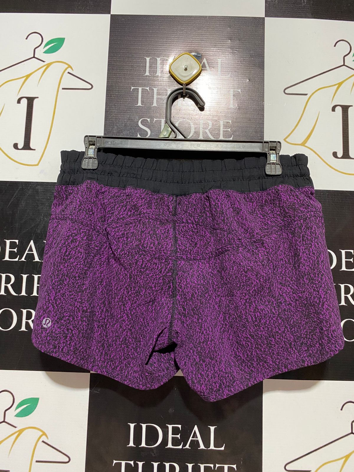 LULULEMON |L| WAIST 29| SPEED UP LOW-RISE LINED RUNNING SHORTS IN HEATHERED MAGENTA