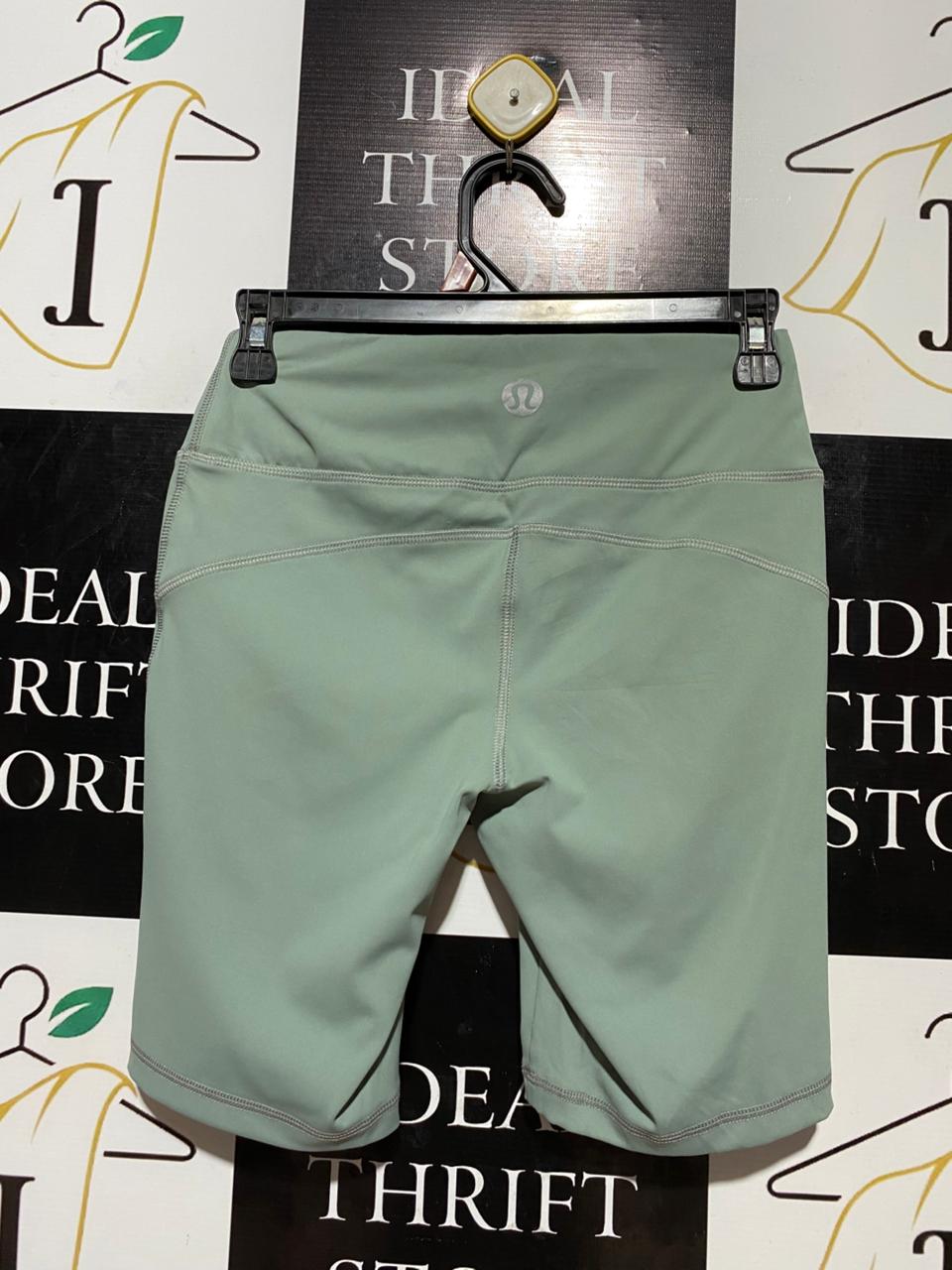LULULEMON |M| WAIST 26| ALIGN HIGH-RISE SHORTS 8" – SAGE GREEN ACTIVEWEAR