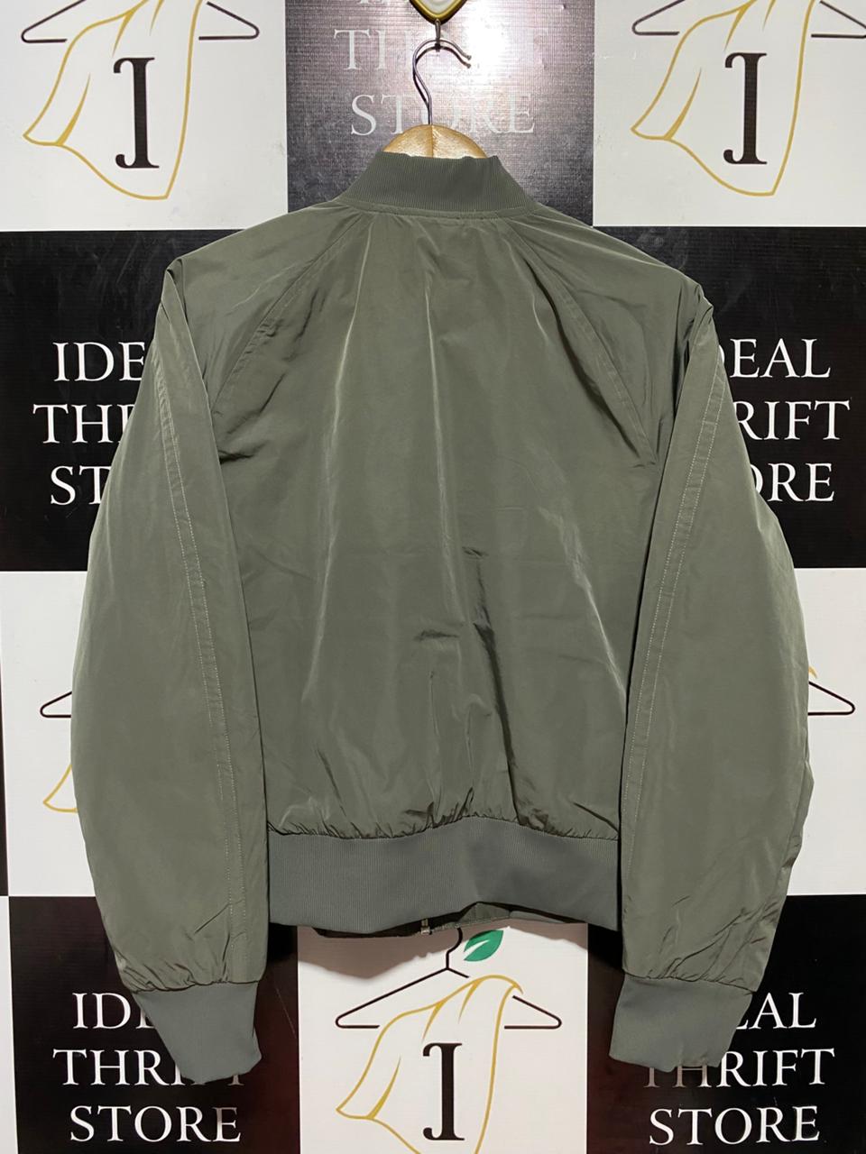 LULULEMON |XL| BUST 22| NON-STOP BOMBER JACKET – OLIVE GREEN REVERSIBLE OUTERWEAR