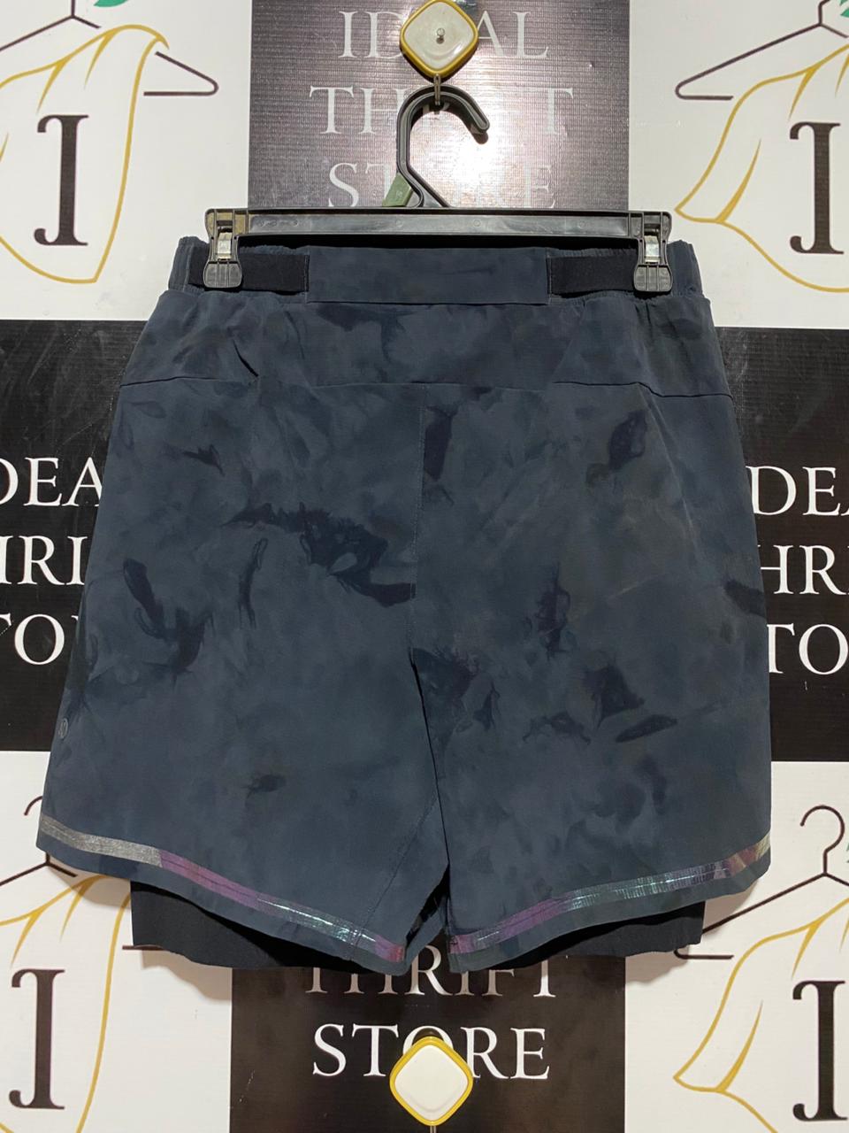 LULULEMON |M| WAIST 27| SHORTS REFLECTIVE TIE-DYE ACTIVEWEAR