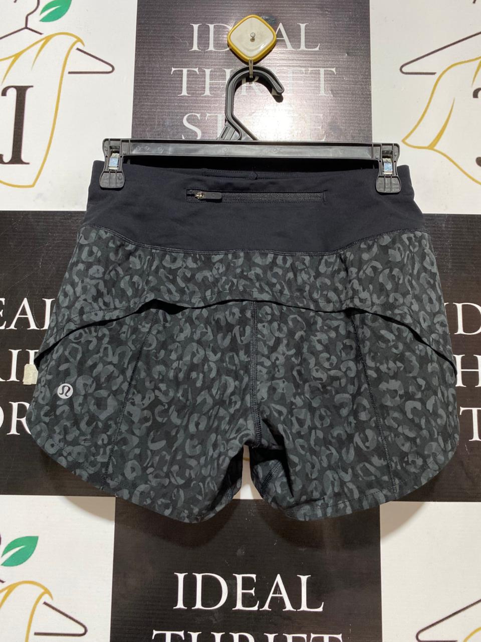 LULULEMON |S| WAIST 25| SPEED UP HIGH-RISE LINED SHORT 2.5" - WILD THING CAMO DEEP COAL