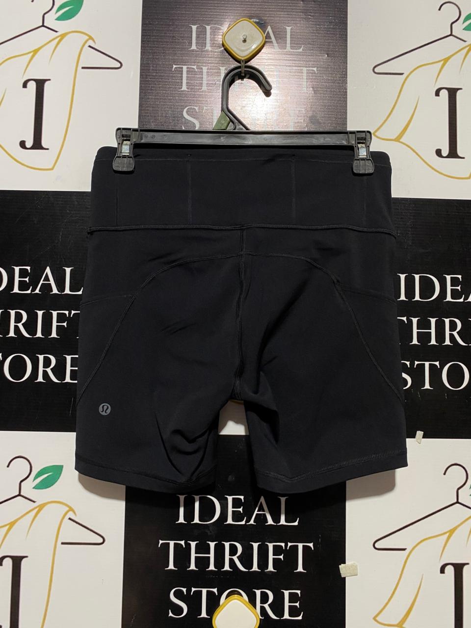 LULULEMON | M| WAIST 27| FAST AND FREE HIGH-RISE SHORTS 6" - BLACK