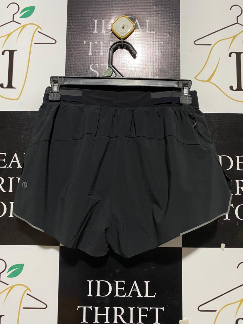 LULULEMON | S| WAIST 26| TRACK THAT HIGH-RISE LINED SHORT 3" - BLACK