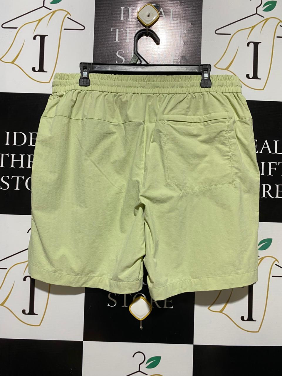 LULULEMON | XL| WAIST 34| BOWLINE SHORT 8" LIME YELLOW