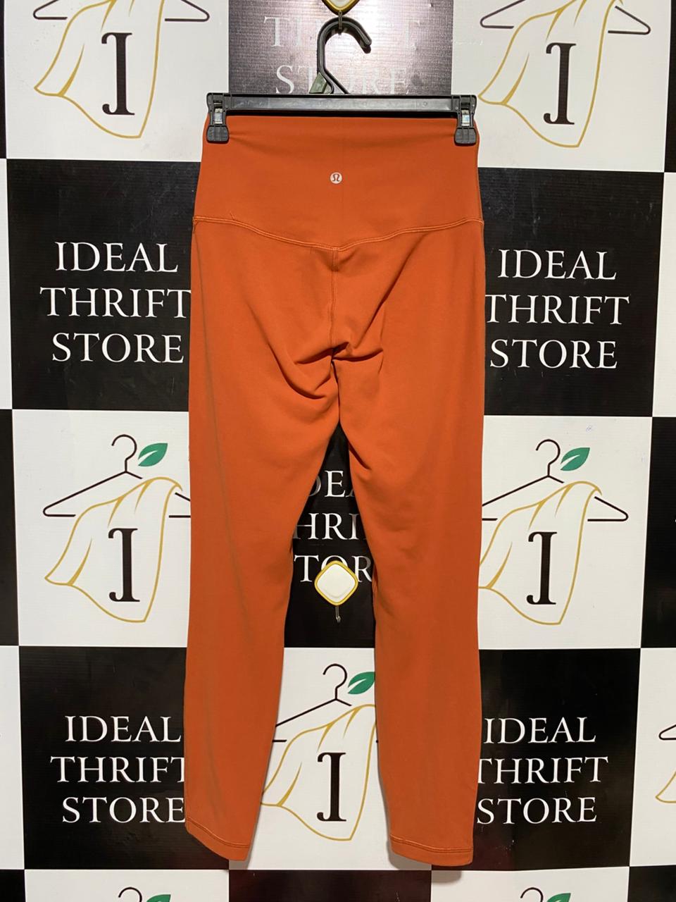 LULULEMON | XS| WAIST 24| HIGH-RISE ALIGN LEGGINGS – RUST ORANGE / BURNT SIENNA