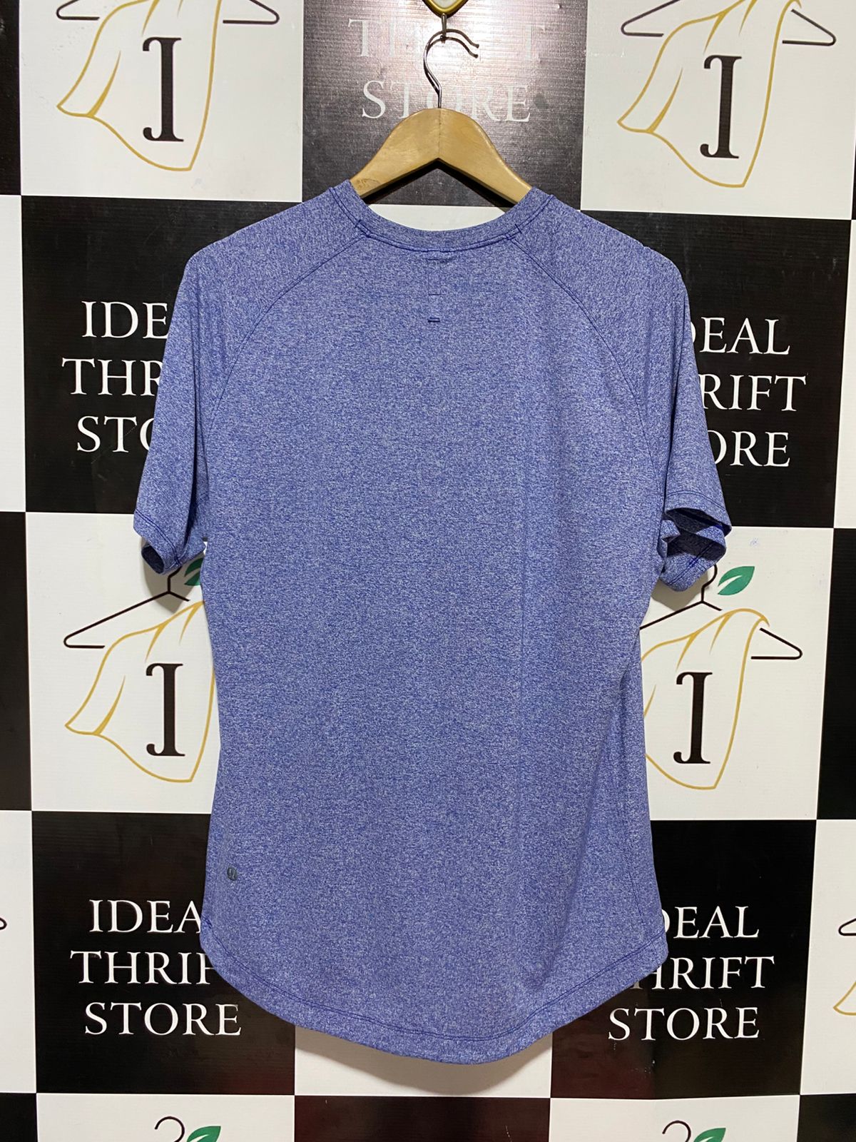 LULULEMON |L| BUST 19| METAL VENT TECH SHORT SLEEVE 2.0 - HEATHERED PERIWINKLE