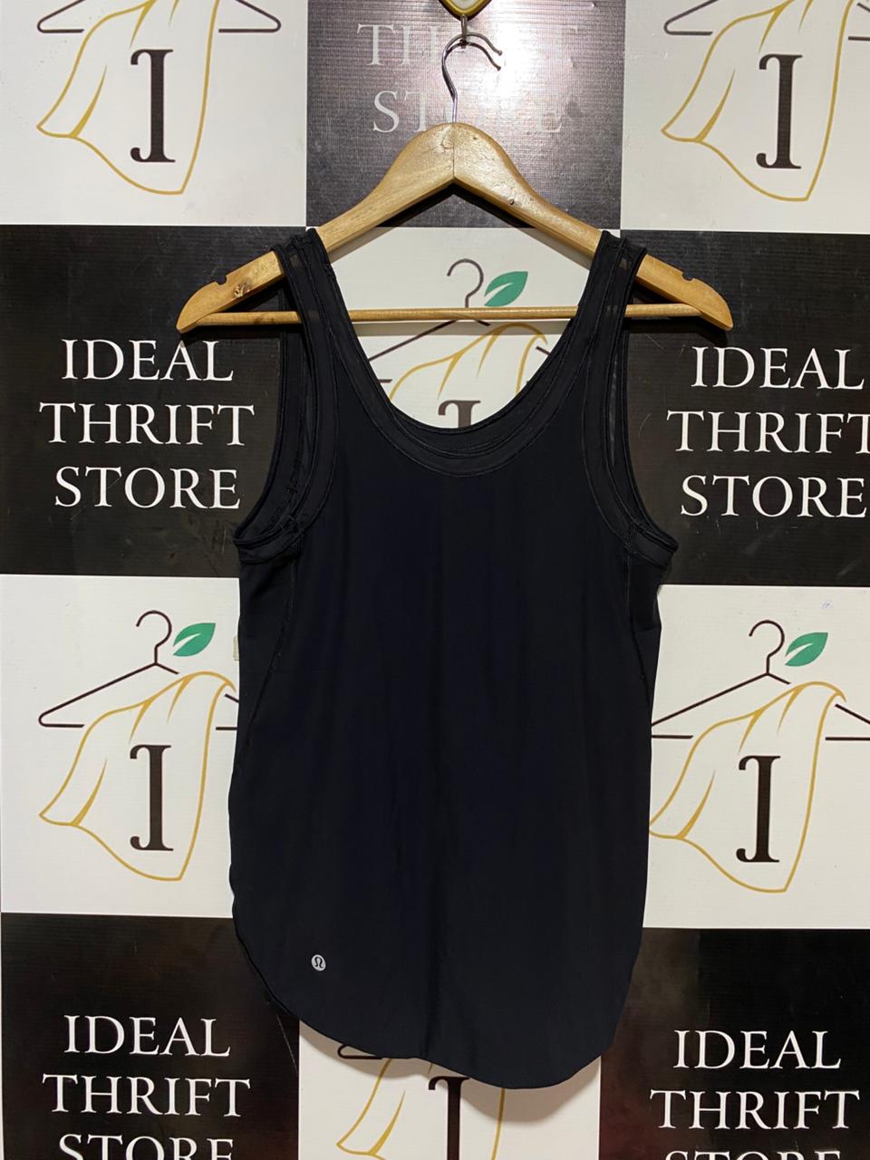LULULEMON |S| BUST 15| SCULPT TANK TOP - CORE BLACK