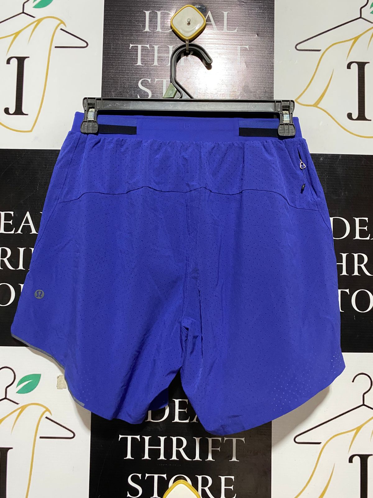 LULULEMON |S| WAIST 25| SURGE LINED SHORTS 6" - COBALT BLUE