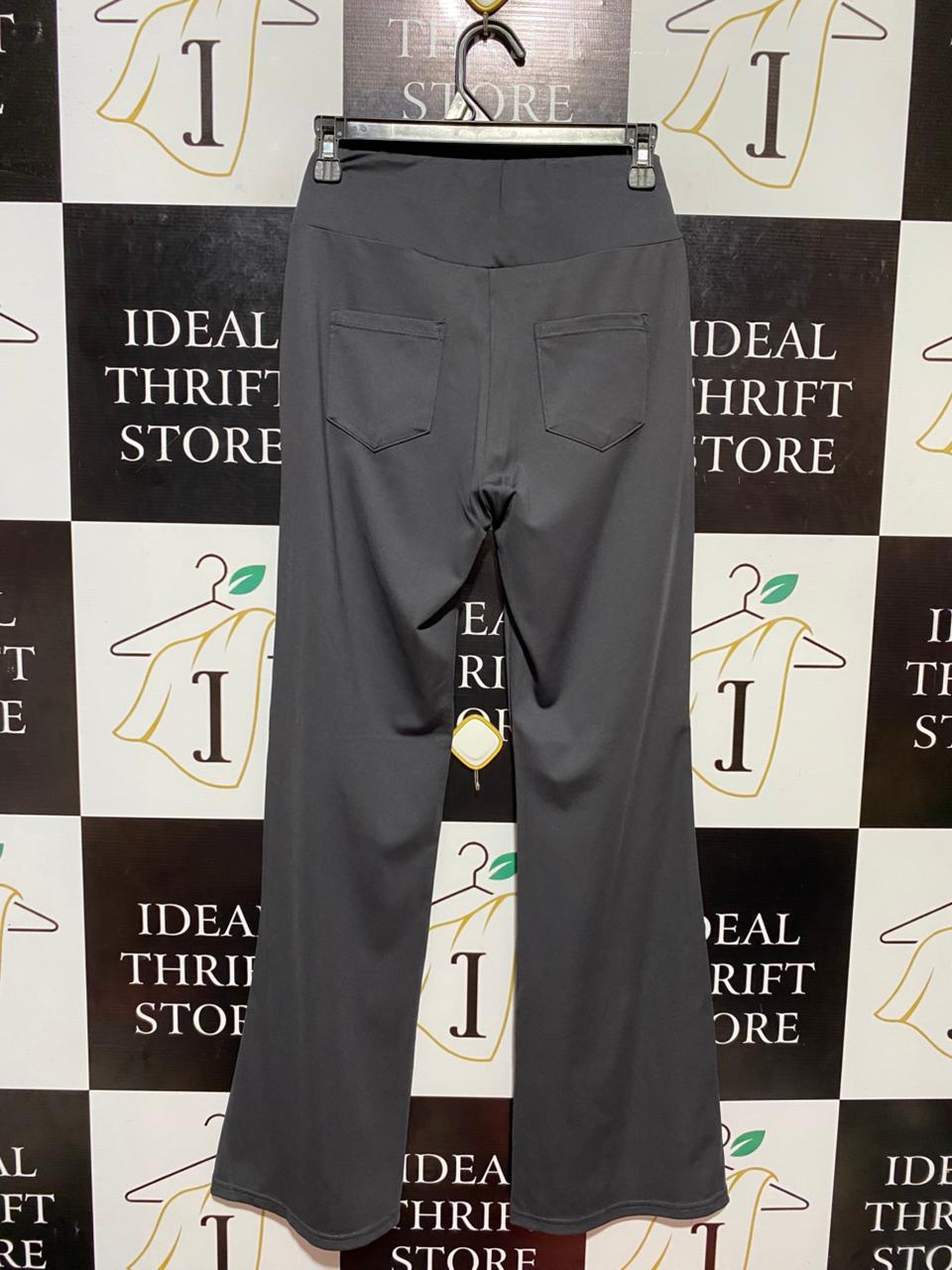 |M| WAIST 24| B23| SLEEK HIGH-WAISTED WIDE-LEG ACTIVE PANTS