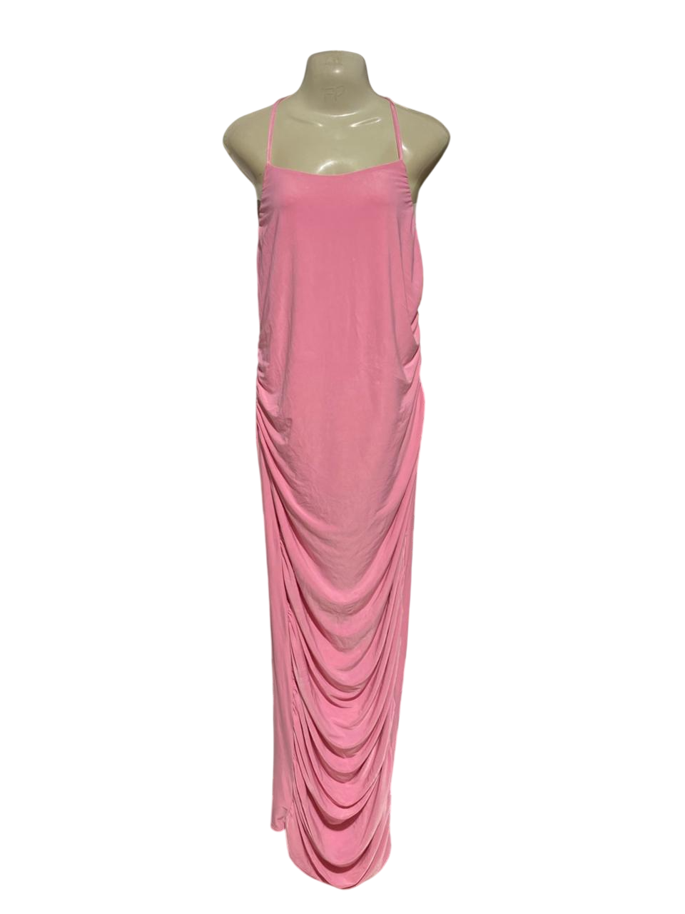 PRETTYLITTLE THING |M| BUST 17| B24| PREMIUM DRAPED BUBBLEGUM PINK CAM –  Ideal Thrift Store