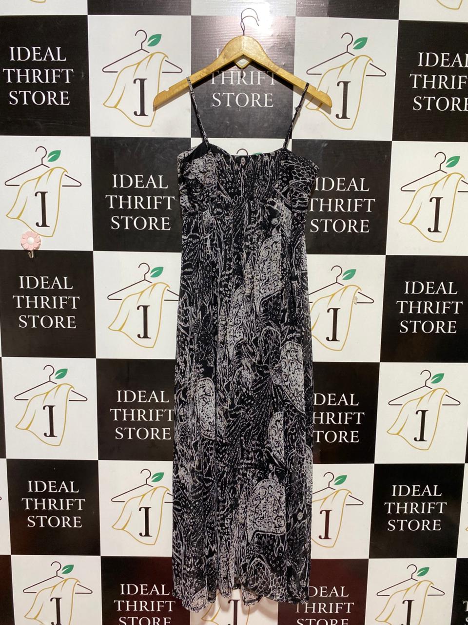KATIES |S| BUST 16| B24| PREMIUM VINTAGE BOHO PRINT MAXI DRESS