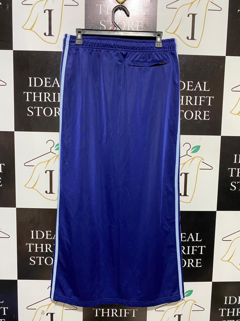 ADIDAS |M| WAIST 31| B25| ORIGINALS ADICOLOR CLASSIC MAXI SKIRT - NAVY BLUE/LIGHT BLUE