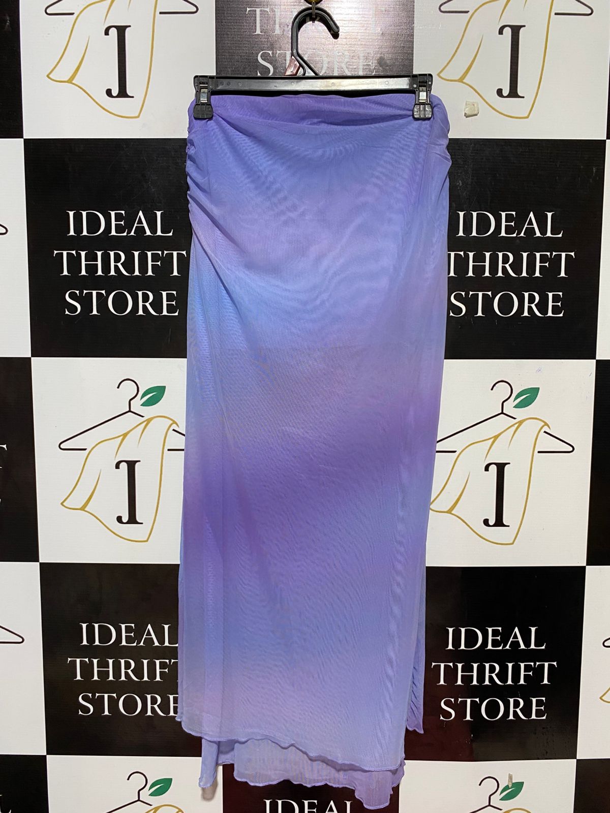 COTTON ON |S| WAIST 26| B26| ETHEREAL OMBRÉ MESH MAXI SKIRT