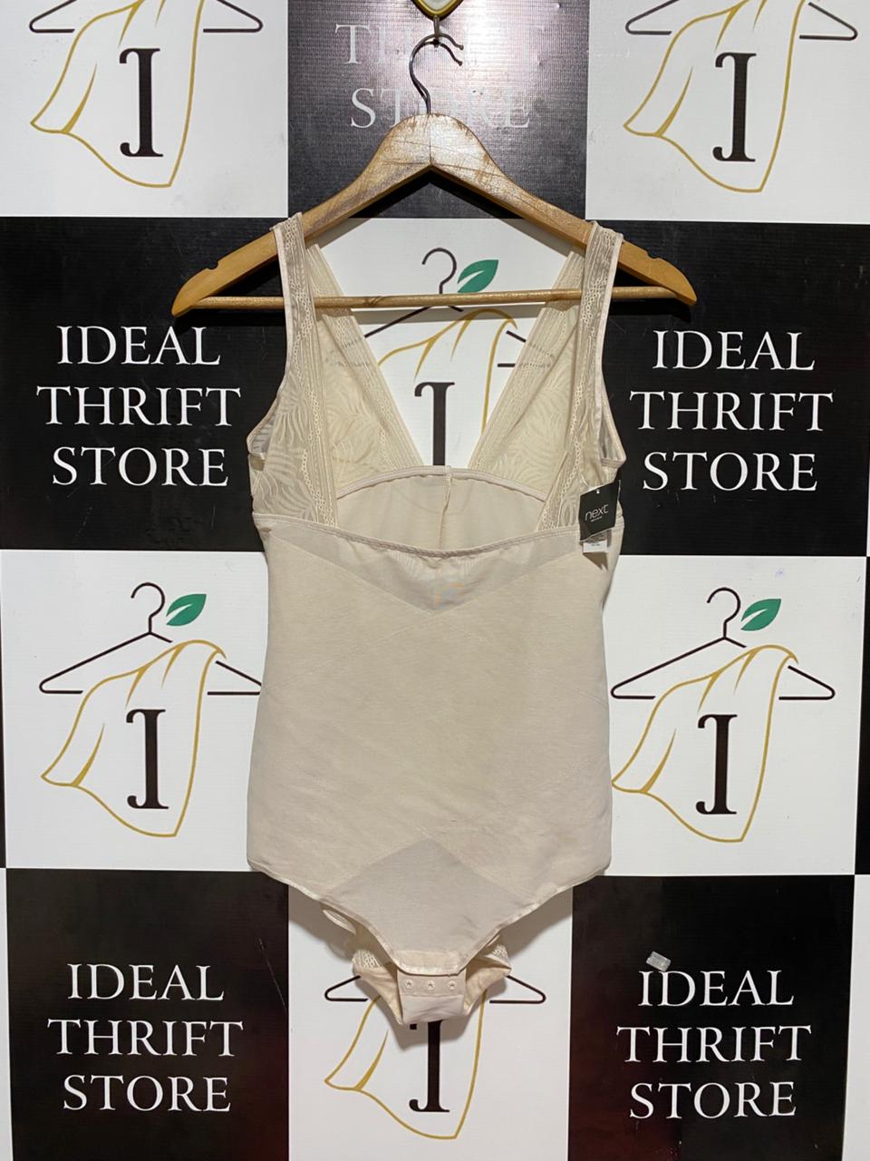 NEXT |S| BUST 15| B27| WOMEN PREMIUM LACE DETAIL SHAPEWEAR BODYSUIT