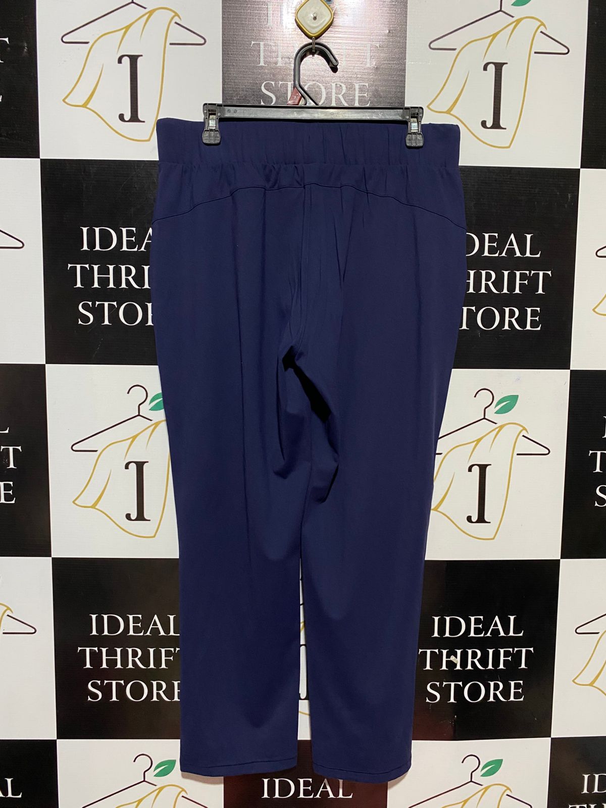 ACTIVE |L| WAIST 32| B30| NAVY BLUE TAPERED JOGGER PANTS FOR WOMEN