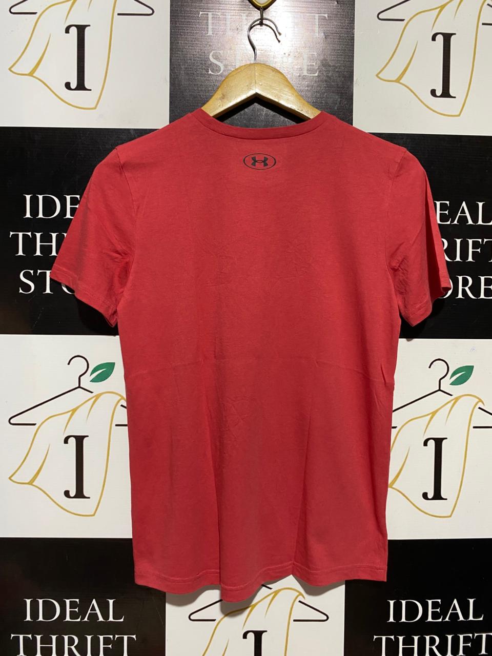 UNDER ARMOUR |L| BUST 18| B30| BIG LOGO SHORT SLEEVE SPORTS T-SHIRT