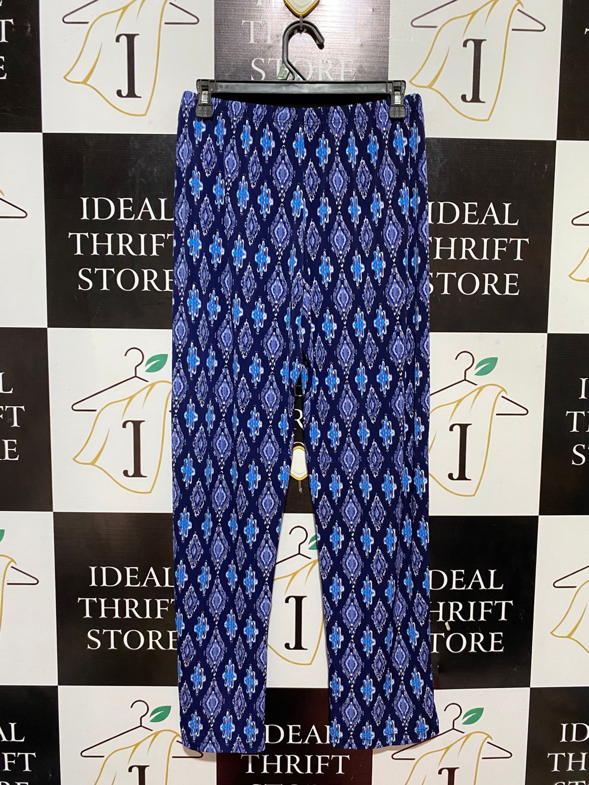 MY SIZE |XS| WAIST 27| B32| PRINTED COMFORT STRAIGHT-LEG LOUNGE PANTS