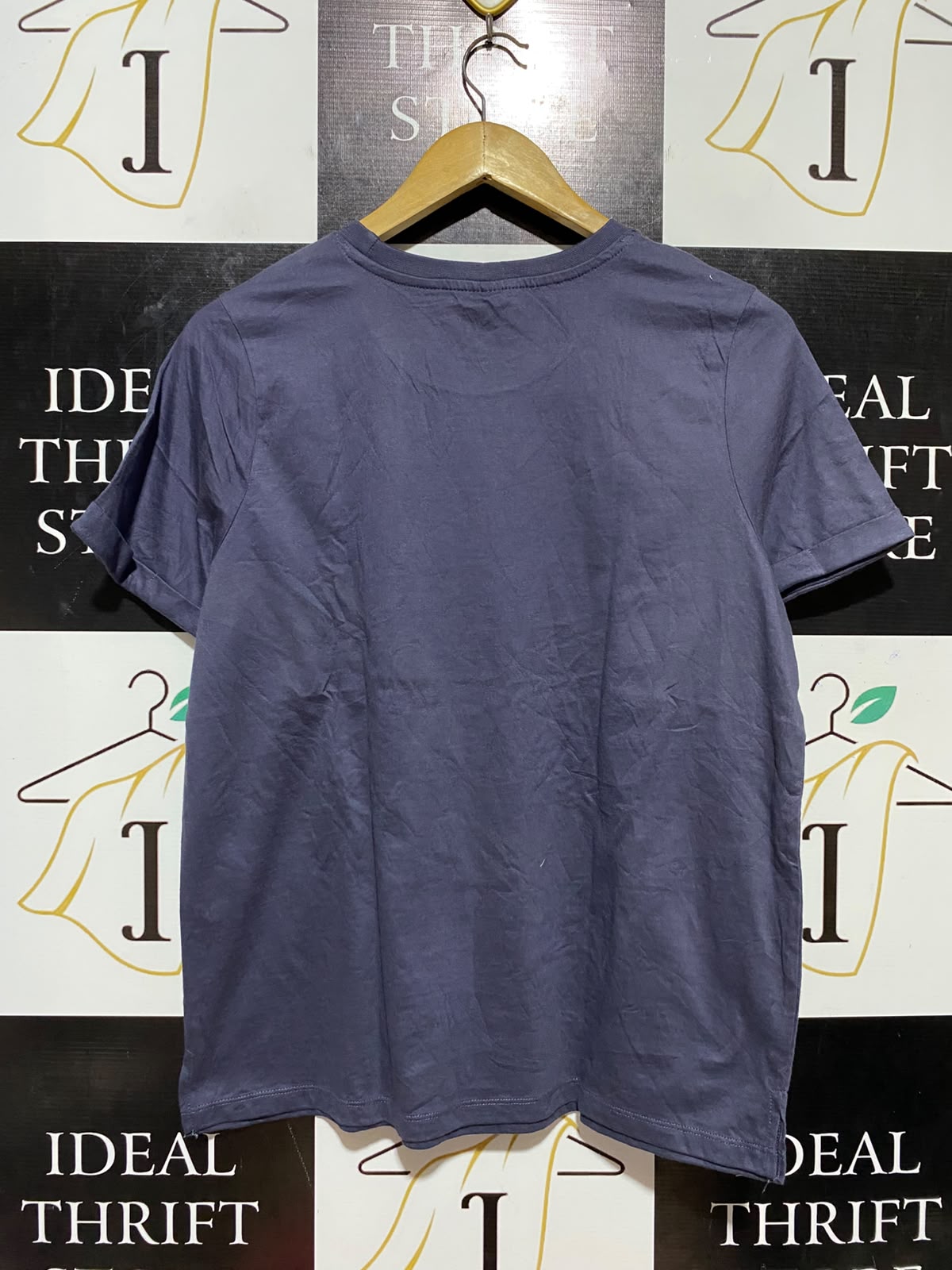 ANKO |M| BUST 20| B33| WOMEN'S AUSTRALIAN GROWN COTTON CREW NECK T-SHIRT – SLATE BLUE