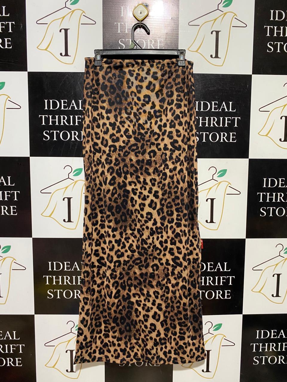 NAA NAA |M| WAIST 28| B39| HIGH-WAISTED SIDE SLIT LONG PROFILE SKIRT