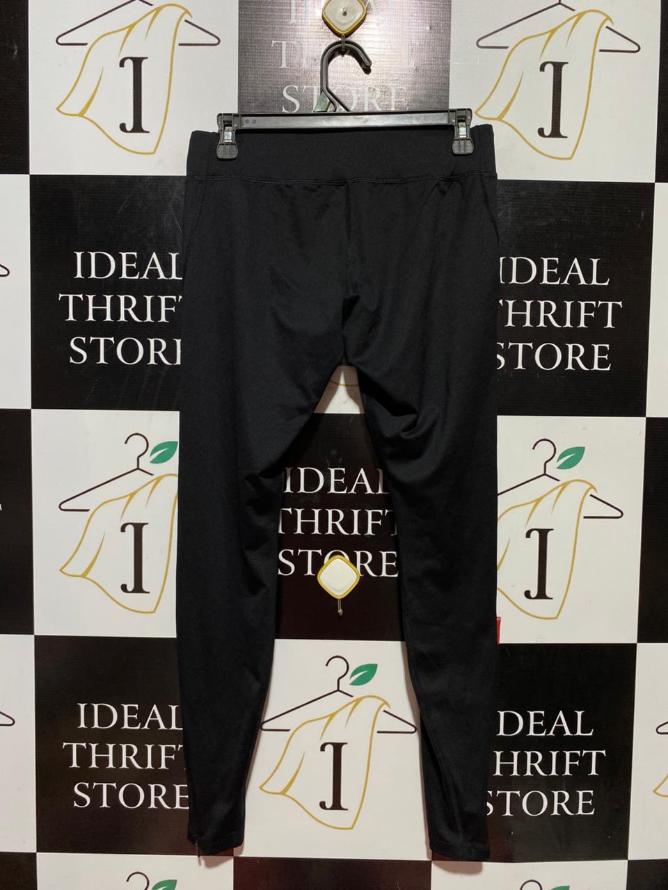 ASICS |M| WAIST 28| B39| BLACK PERFORMANCE RUNNING LEGGINGS ATHLETIC ACTIVEWEAR PANTS