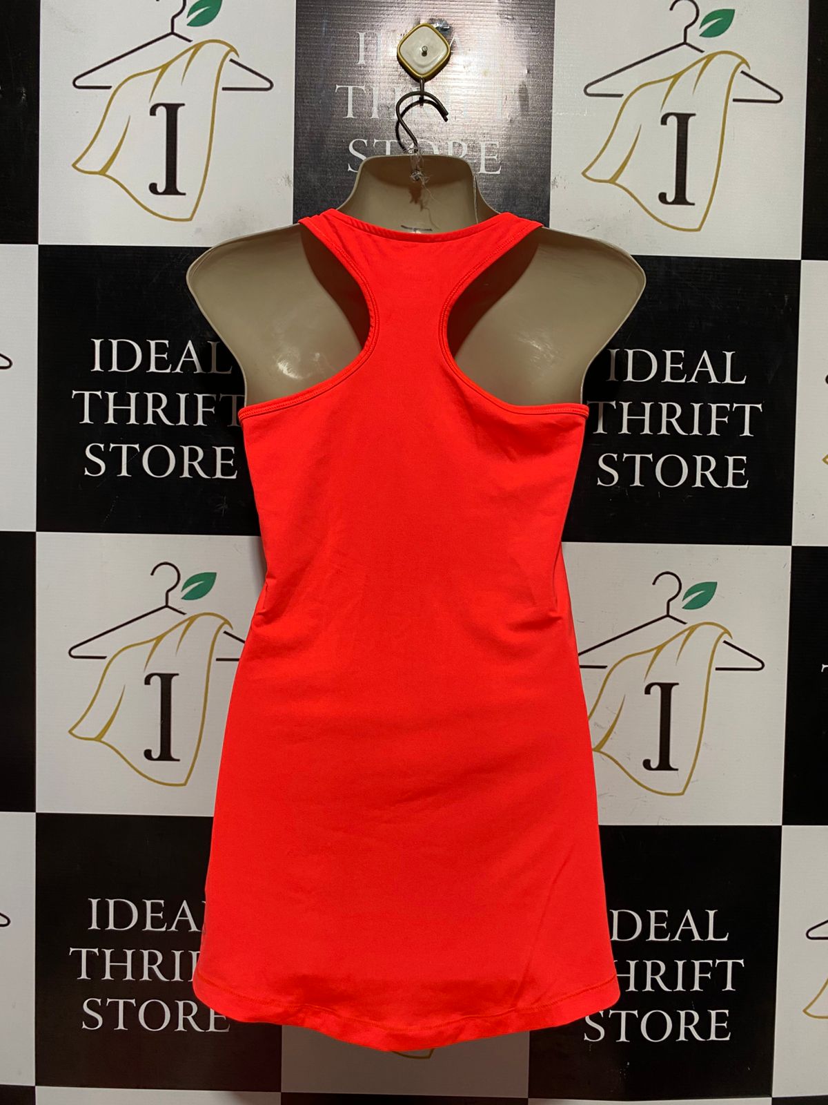 PUMA |S| BUST 15| B44| CORAL NEON RACERBACK TANK TOP