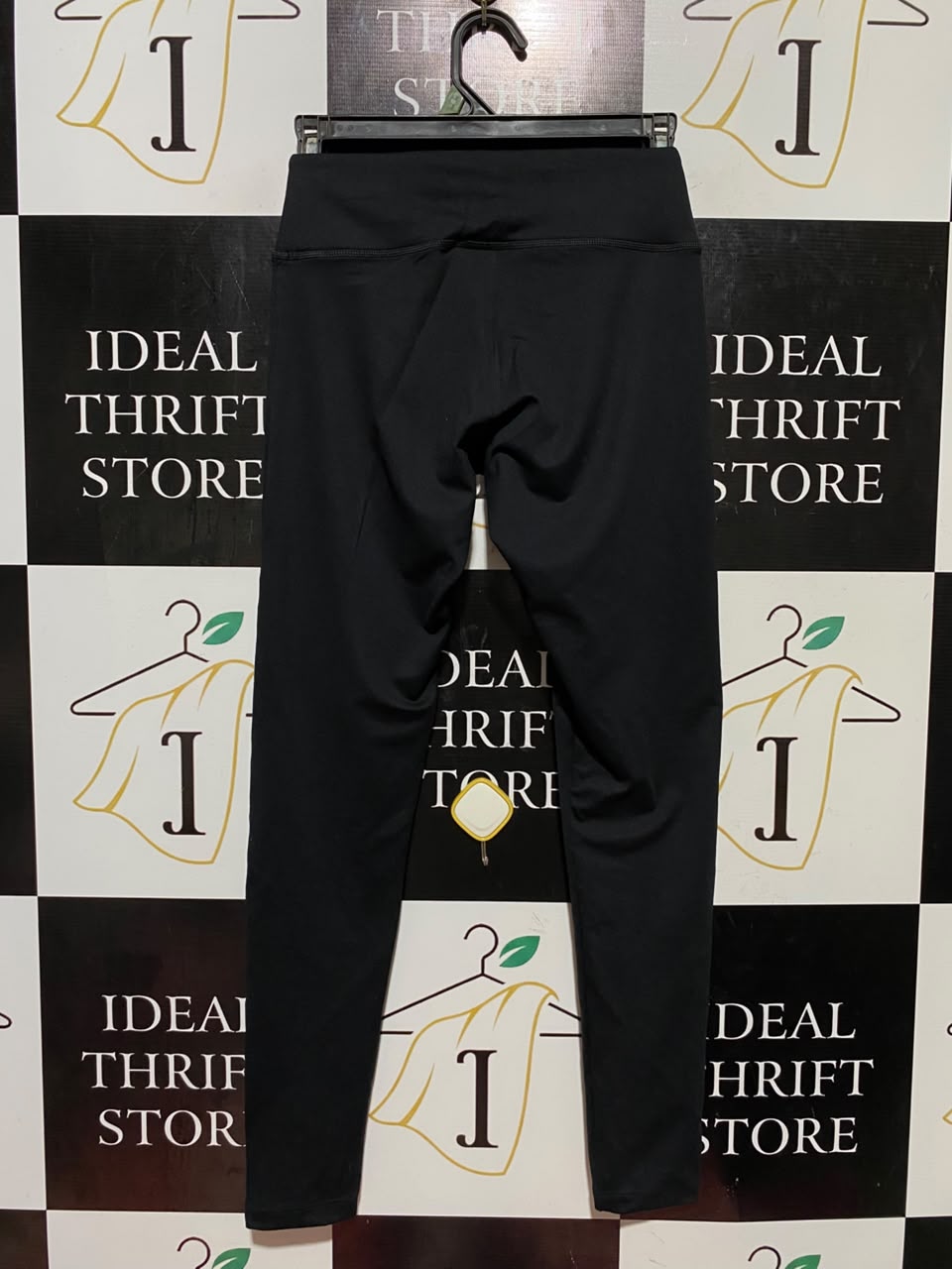 BONDS SPORT |S| WAIST 22| B45| CLASSIC BLACK HIGH-WAISTED ACTIVEWEAR LEGGINGS