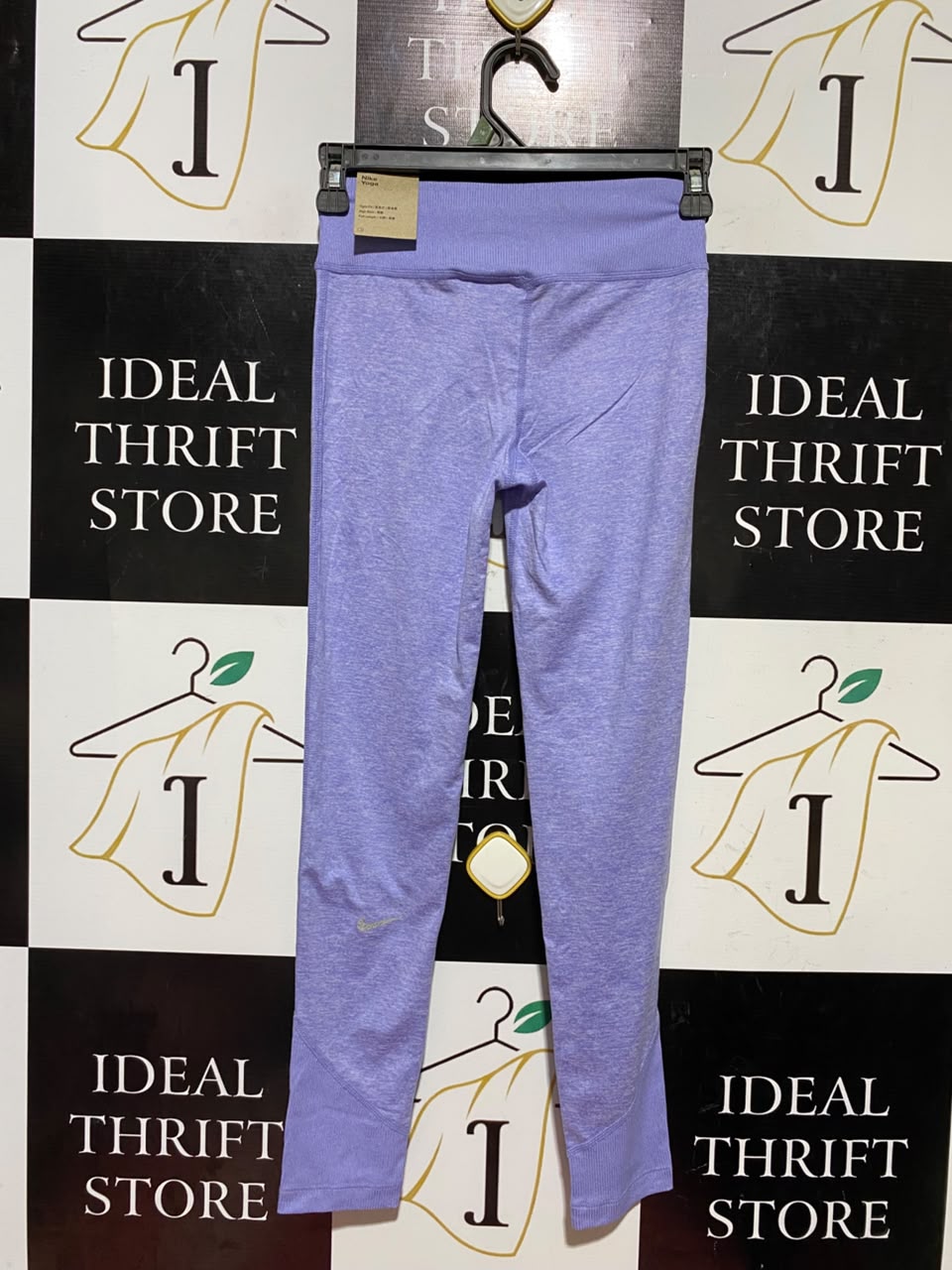 NIKE |XS| WAIST 22| B45| PURPLE MELANGE HIGH-WAISTED ACTIVEWEAR LEGGINGS
