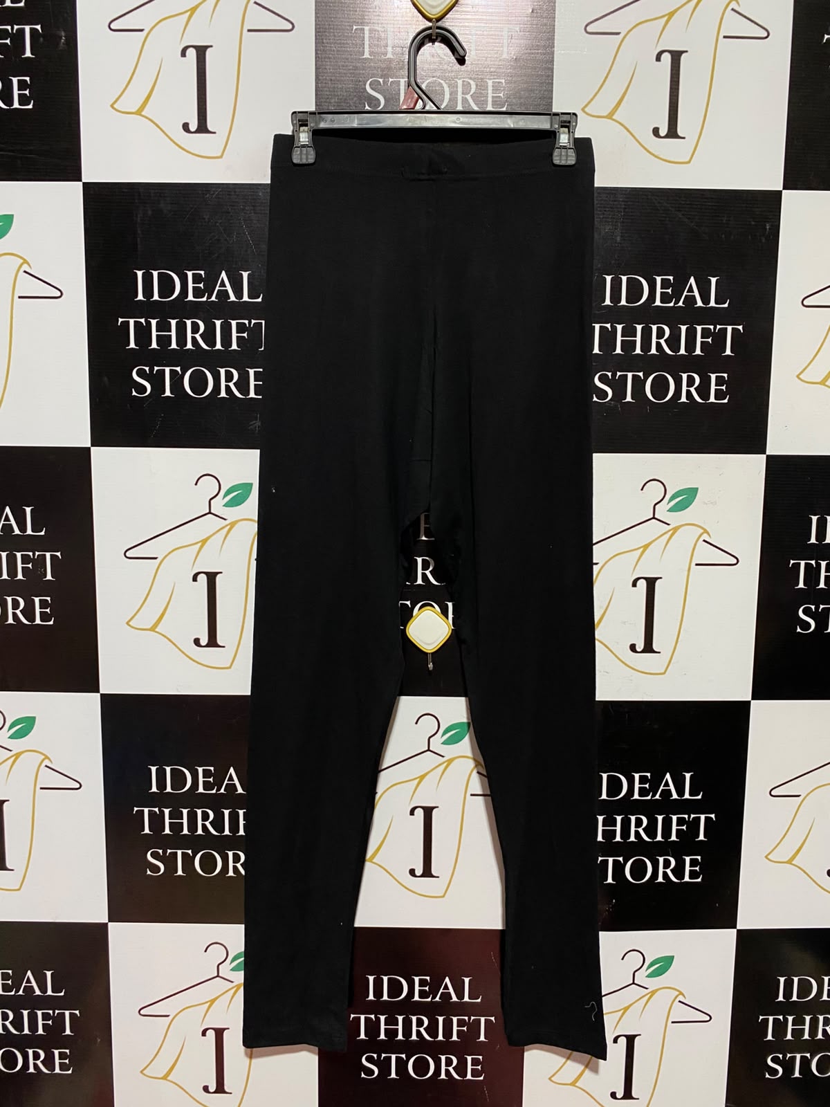 ZELLBURY |S| WAIST 26| A6| SOLID BLACK HIGH-WAISTED LEGGINGS - STRETCHY CASUAL TIGHTS