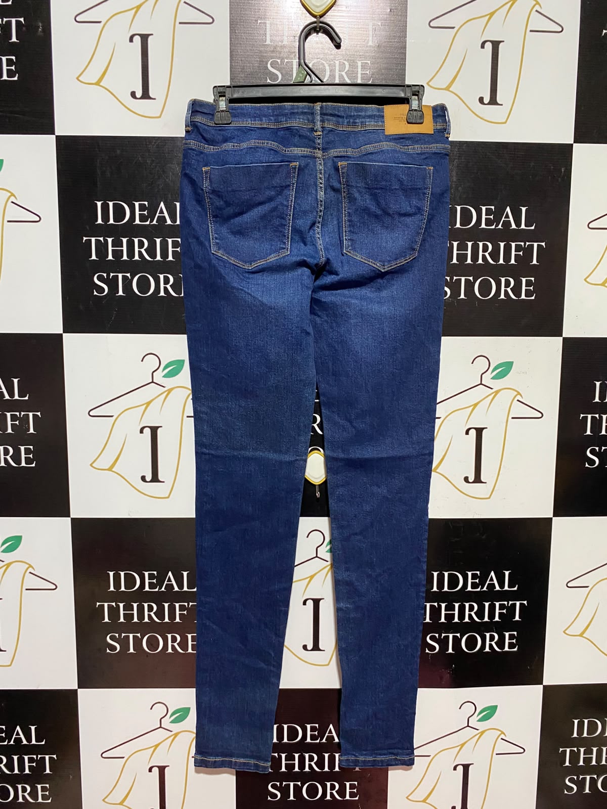 ZARA |M| WAIST 29| A14| WOMEN'S CLASSIC BLUE SLIM-FIT SKINNY DENIM JEANS