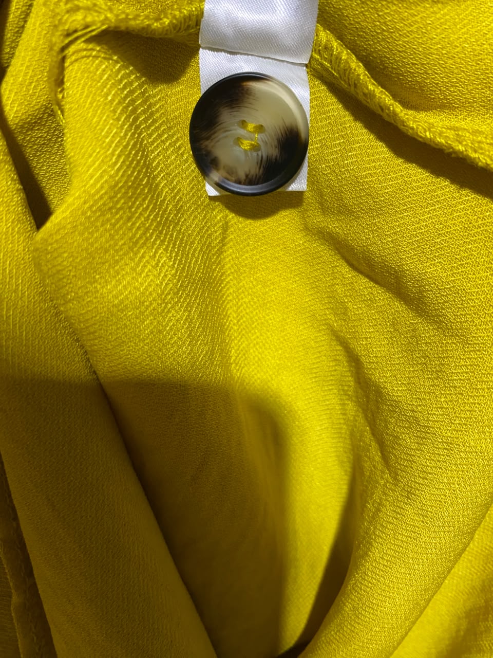 GEORGE |L| BUST 19| A17| WOMEN'S SUNNY YELLOW BUTTON-DOWN MIDI DRESS