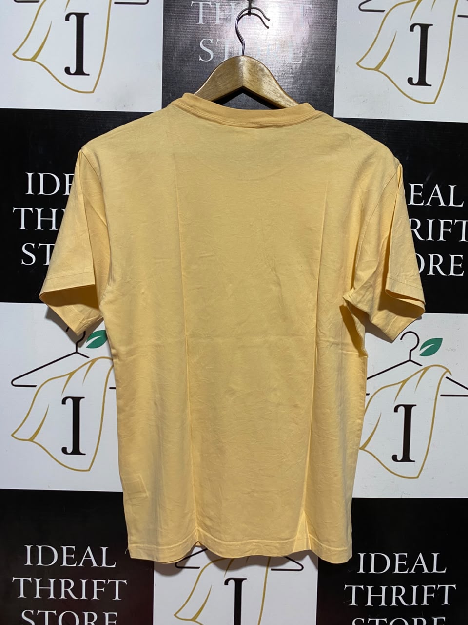 ADIDAS |M| BUST 19| A1| YELLOW ADIDAS ABSTRACT CAMO GRAPHIC T-SHIRT