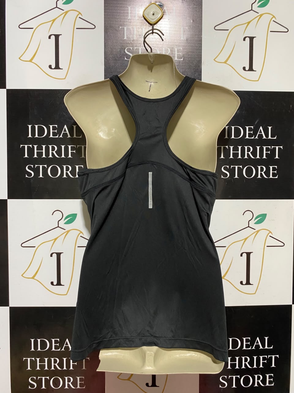KARRIMOR |L| BUST 19| A19| BLACK ATHLETIC RUNNING TANK TOP