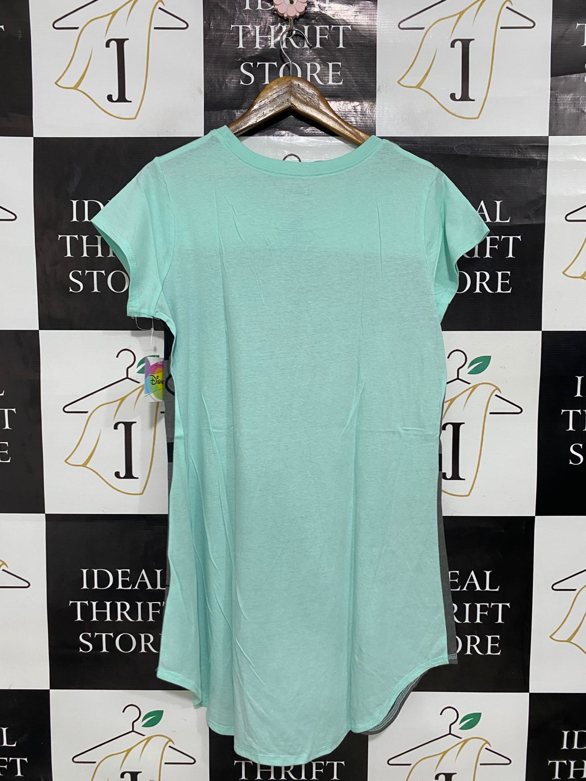 DISNEP |XL| BUST 20| A30| MICKEY & MINNIE MOUSE COLOR-BLOCK SLEEP TEE
