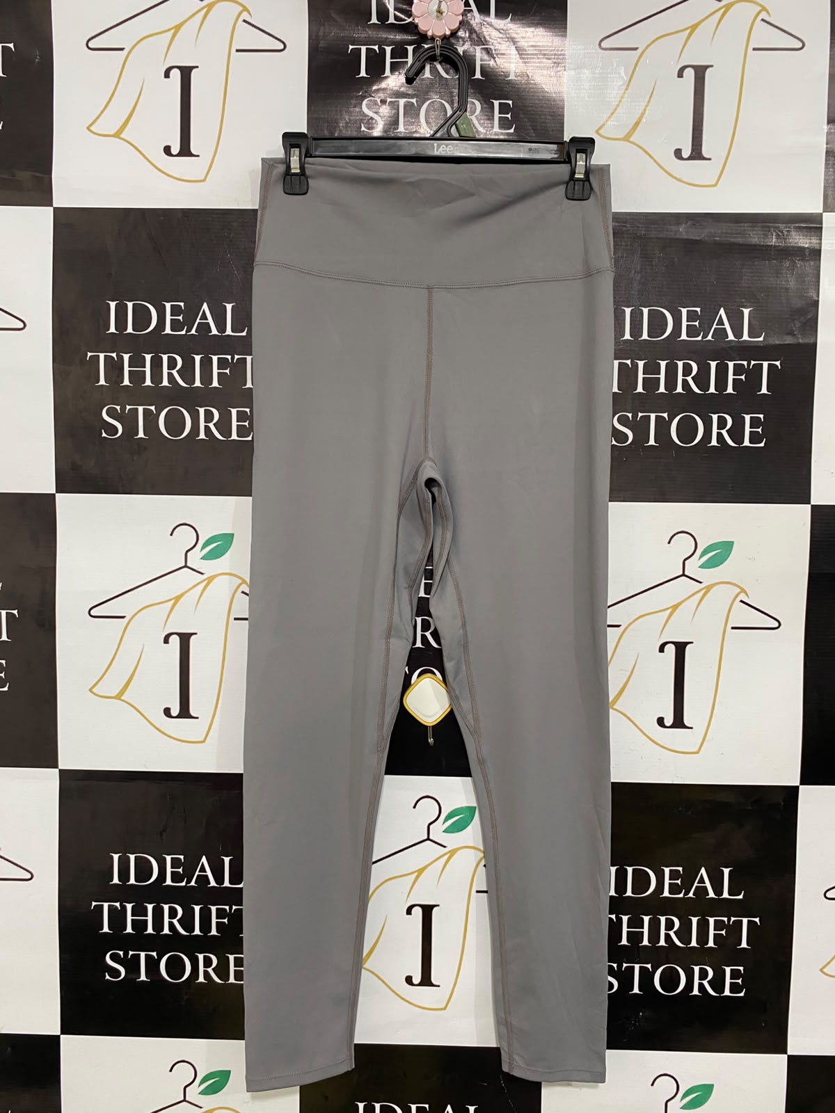 |XL| WAIST 26| A40| GREY MINIMALIST HIGH-RISE PERFORMANCE UTILITY LEGGINGS