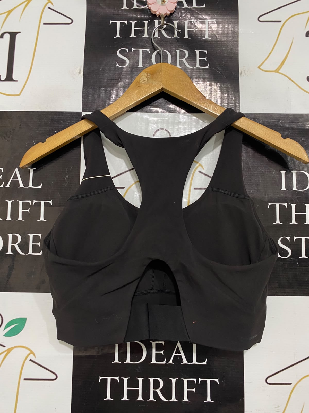 PATAGONIA |M| BUST 13| A43| BLACK HEIQ PURE PERFORMANCE UTILITY SPORTS BRA