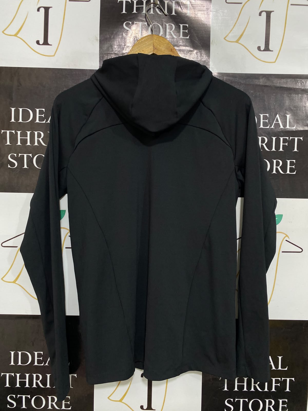 ASOS |M| BUST 18| A46| BLACK HOODED ZIP-UP TECHNICAL PERFORMANCE UTILITY JACKET
